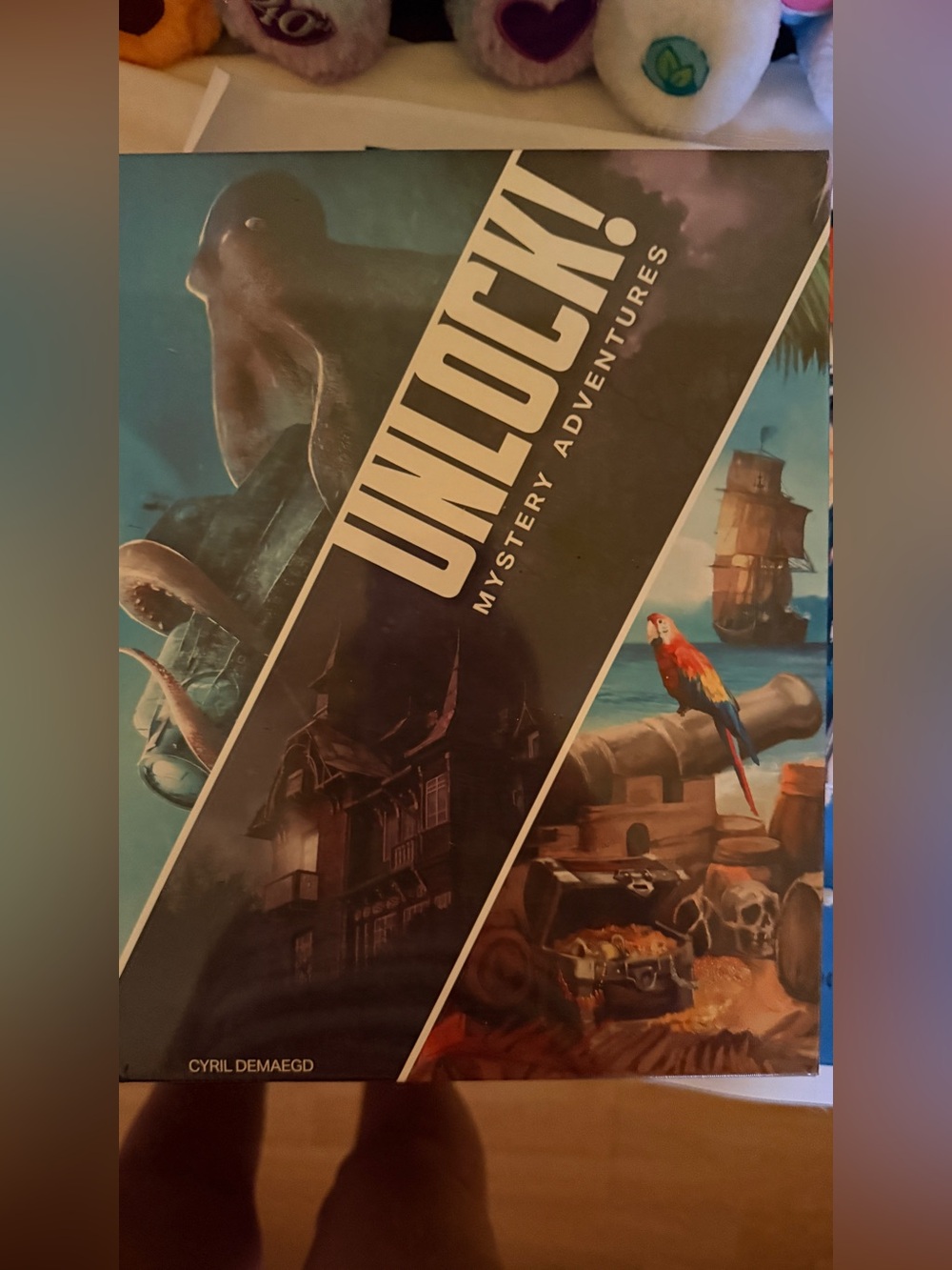 Unlock! Mystery Adventures Board Game - Purple & Blue Box